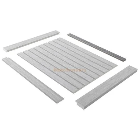 Финишный молдинг LF124B GN68 левый декорированный (31х12х2700мм) в Ростове-на-Дону