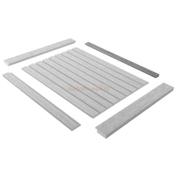 Финишный молдинг LF124B GN68 левый декорированный (31х12х2700мм) в Ростове-на-Дону