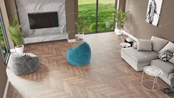 Каменно-полимерная плитка Alpine Floor Parqet Light Дуб Royal ECO 13-2, 4 мм 43 класс в Ростове-на-Дону