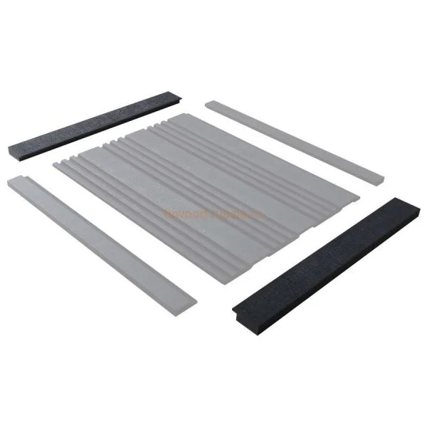 Финишный молдинг LF1 BK114K (50х17х2700мм) в Ростове-на-Дону