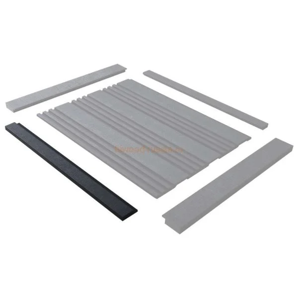 Финишный молдинг LF124A BK114K правый декорированный (42х12х2700мм) в Ростове-на-Дону