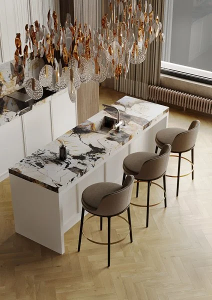 Кварц-виниловая плитка Fargo Herringbone 44-720-16 Дуб Копенгаген в Ростове-на-Дону