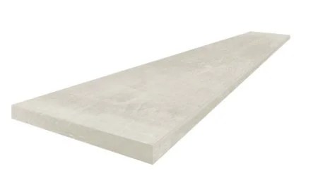 Керамогранит Coliseum Экспо Уайт Ступень угловая левая (Натуральный, 33х60) в Ростове-на-Дону