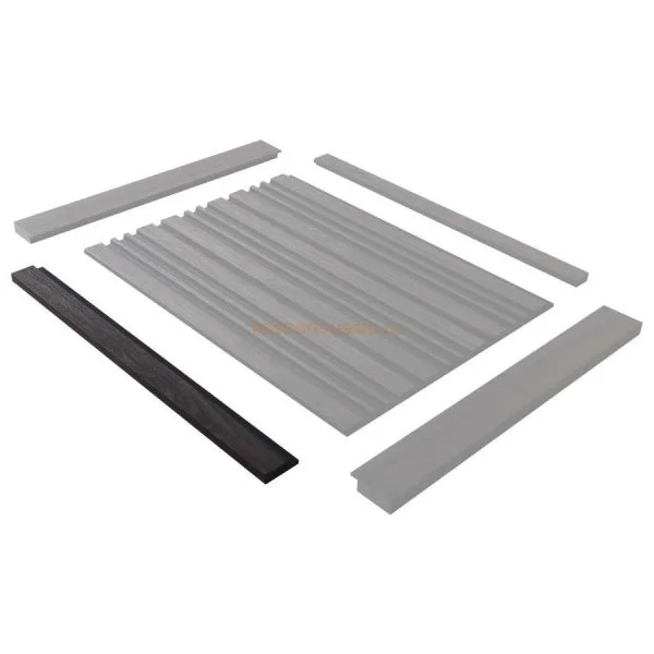 Финишный молдинг LF124A BR395K правый декорированный (42х12х2700мм) в Ростове-на-Дону