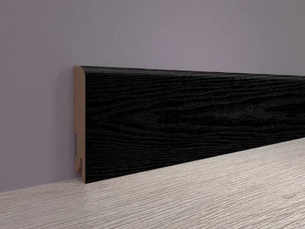 Плинтус MDF Bonkeel 24033 Чёрное Дерево (80х16х2400 мм) в Ростове-на-Дону