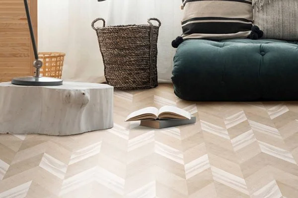 Пробковое покрытие CorkStyle Chevron Creme в Ростове-на-Дону