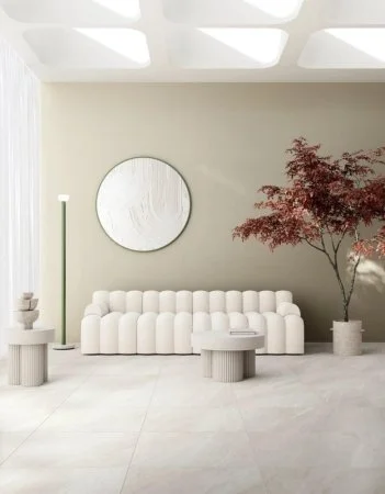 Керамогранит Coliseum Контеа Уайт 60х60 (Натуральный и Реттифицированный) в Ростове-на-Дону