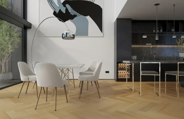 Паркетная доска Quartz Parquet Английская Ёлка Дуб Тоскана 33-407 в Ростове-на-Дону