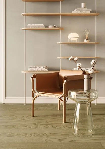 Паркетная доска Quartz Parquet Классик 5 мм Дуб Флэт Уайт 1258-55 в Ростове-на-Дону