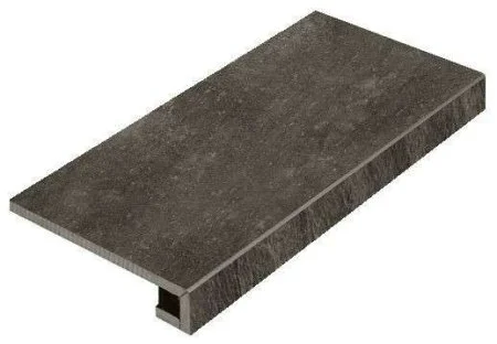 Керамогранит Italon Клаймб Графит ступень угловая правая 33х60 в Ростове-на-Дону