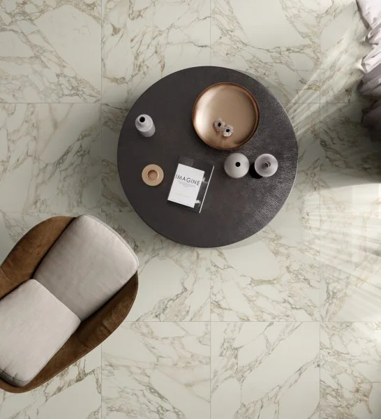 Керамогранит Italon Шарм Делюкс Арабескато Уайт 80х80 (Натуральная и реттифицированная) в Ростове-на-Дону