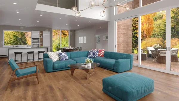 Кварц-виниловая плитка Alpine Floor Premium XL Дуб Насыщенный ЕСО 7-7, 8 мм. 43 класс в Ростове-на-Дону