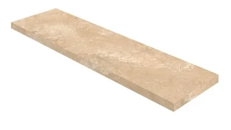 Керамогранит Coliseum Аурелия Беж Ступень угловая правая (Натуральный, 33х120) в Ростове-на-Дону