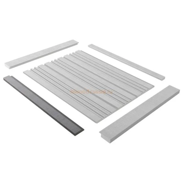 Финишный молдинг LF124A S339S правый декорированный (42х12х2700мм) в Ростове-на-Дону