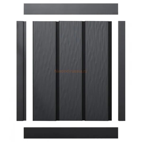 Финишный молдинг LF124A GR15K правый декорированный (42х12х2700мм) в Ростове-на-Дону