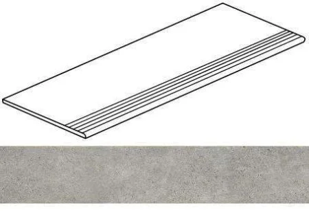 Керамогранит Italon Скайлайн Клауд 30х120 ступень в Ростове-на-Дону