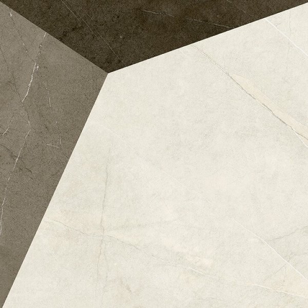 Керамогранит Coliseum Фьямма Уайт Вставка Фрэйм 60х60 (Натуральный и Реттифицированный) в #REGION_NAME_DECLINE_PP#