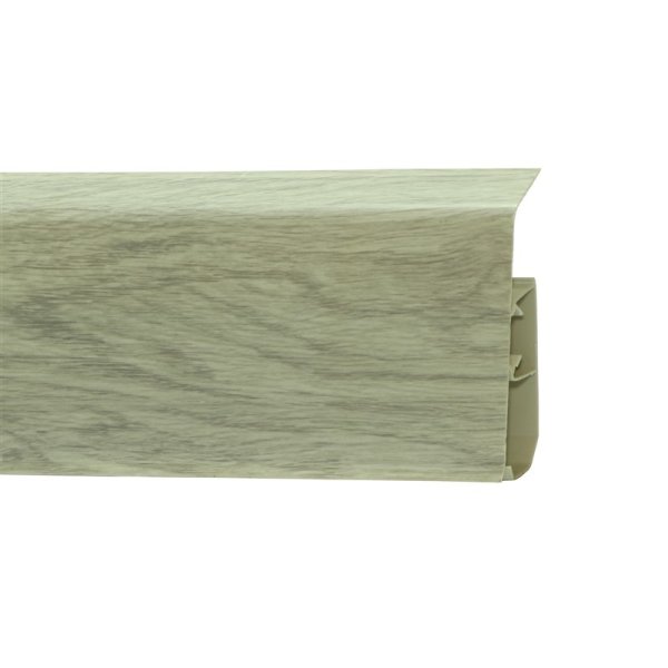 Пластиковый плинтус Royce №301 Дуб Венеция (80х24х2200мм) в #REGION_NAME_DECLINE_PP#